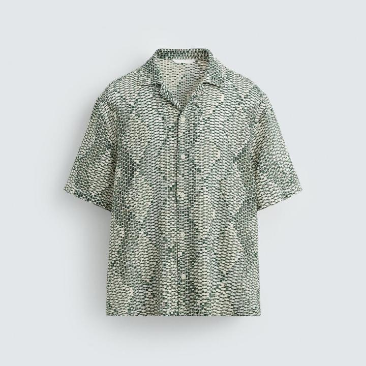 Open Color Shirt